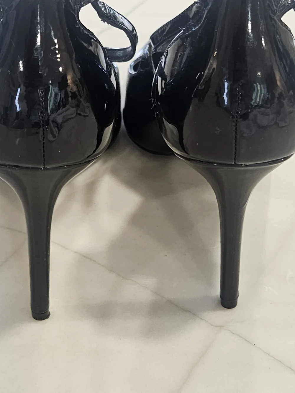 Lauren Ralph Lauren Raquel Black Patent Leather Mary Jane Pumps